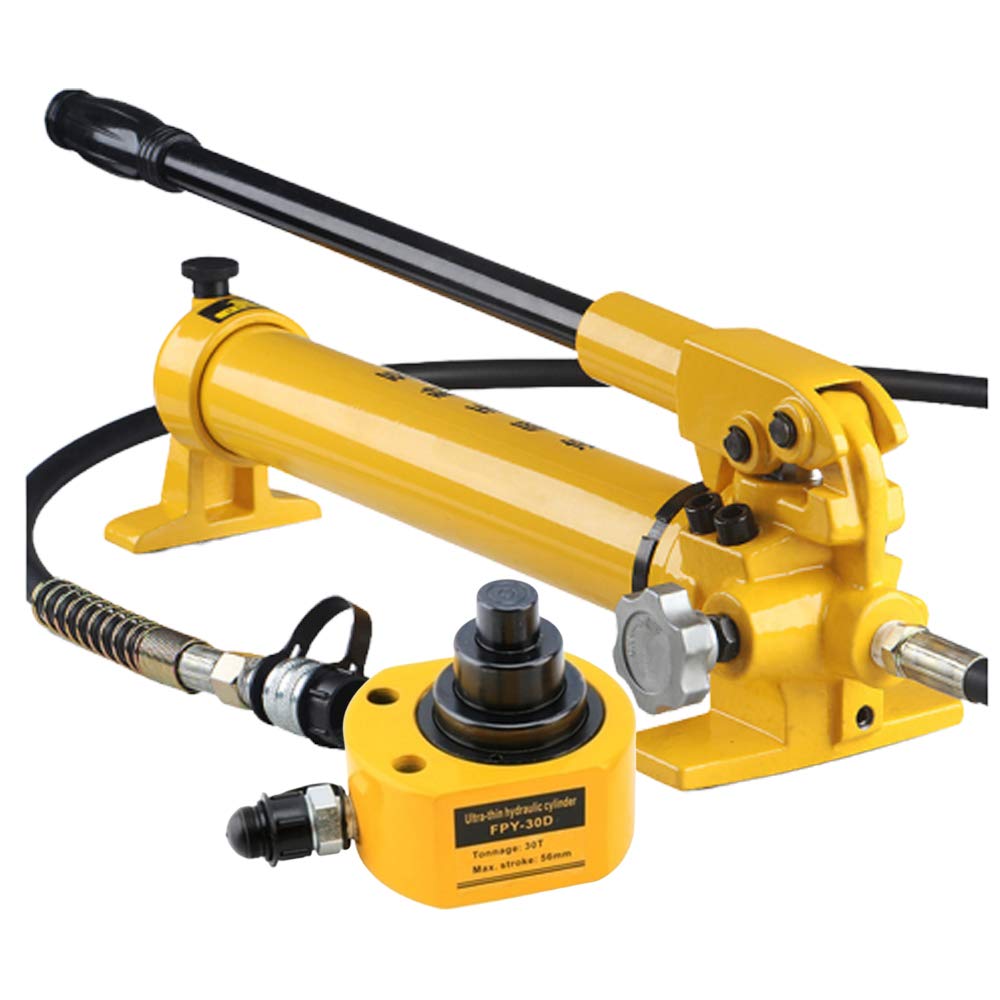 50 Ton Low Profile Hydraulic Jack Cylinder with Hand Pump P5997