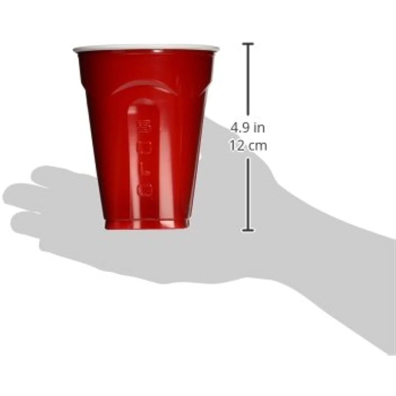 Red Cups, 18 Oz, 72 Count Z723906