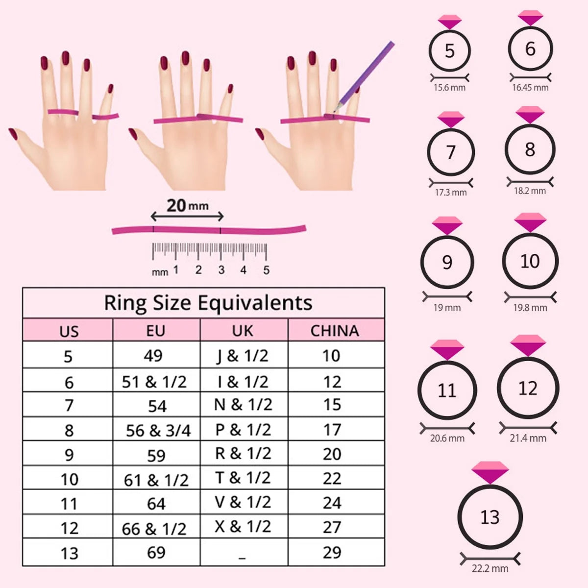 Moissanite Round Eternity Band Ring for Women, Size 9 E452160