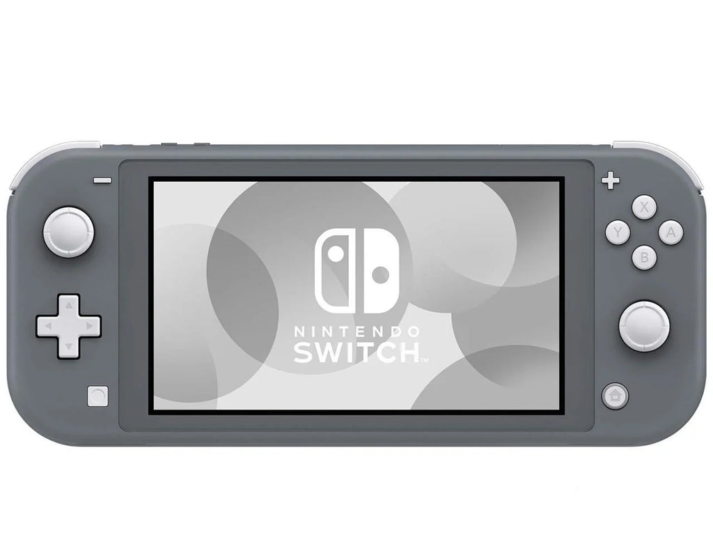 Switch Lite (Gray) with Cleaning Cloth and Donkey Kong Country: Tropical Freeze N230815
