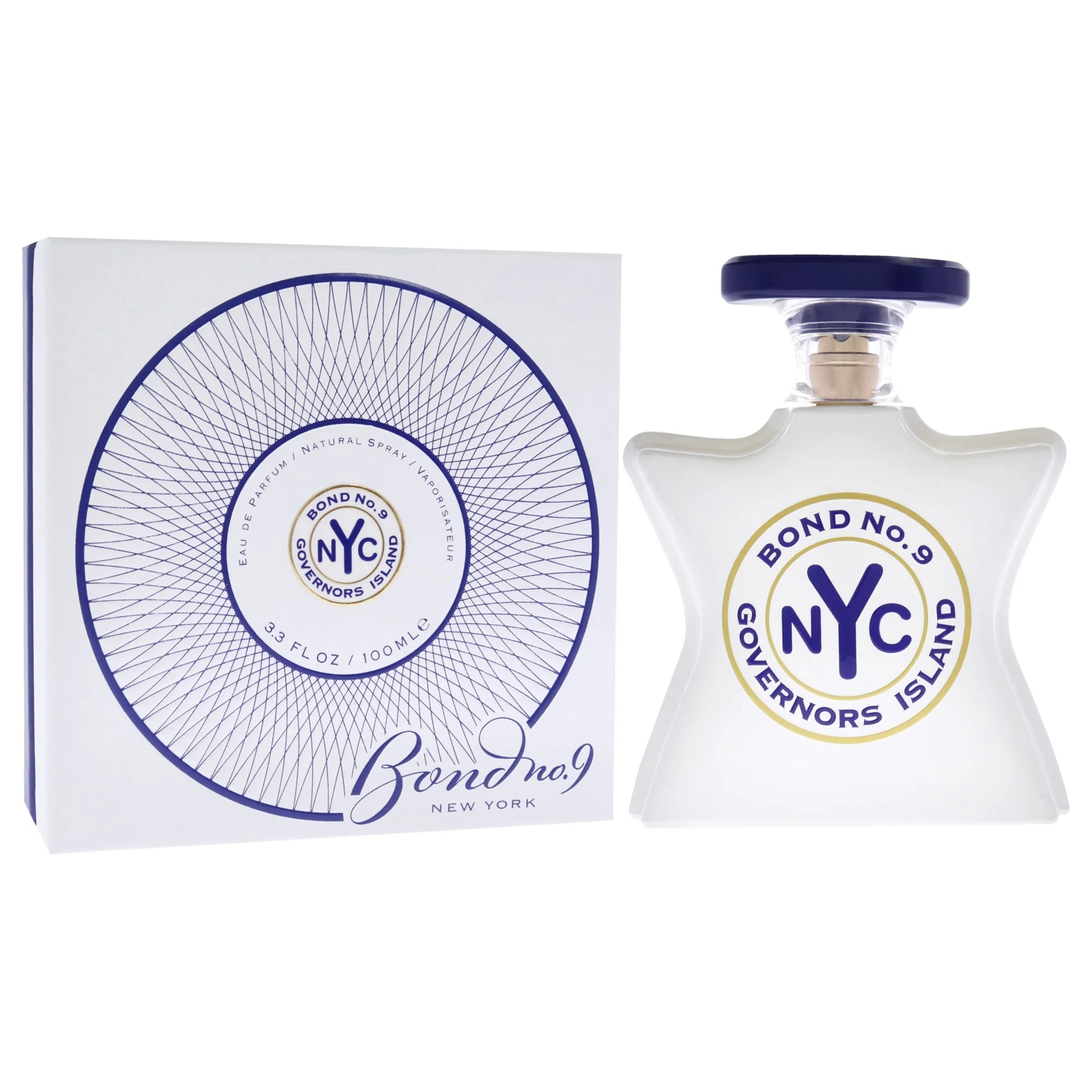 Governors Island Eau De Parfum Spray, Unisex Fragrance, 3.3 Oz M441660