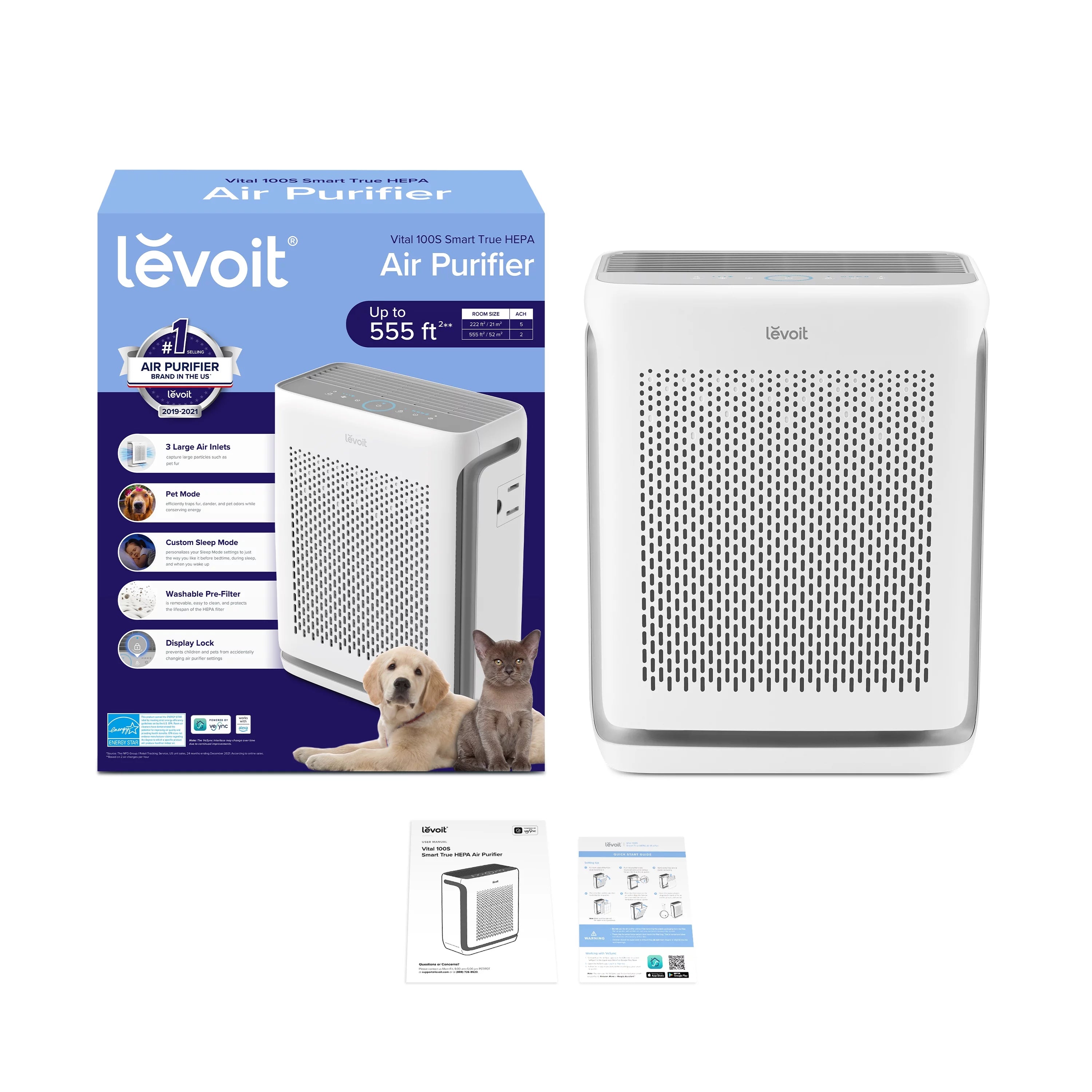 Air Purifier for Large Rooms K75378