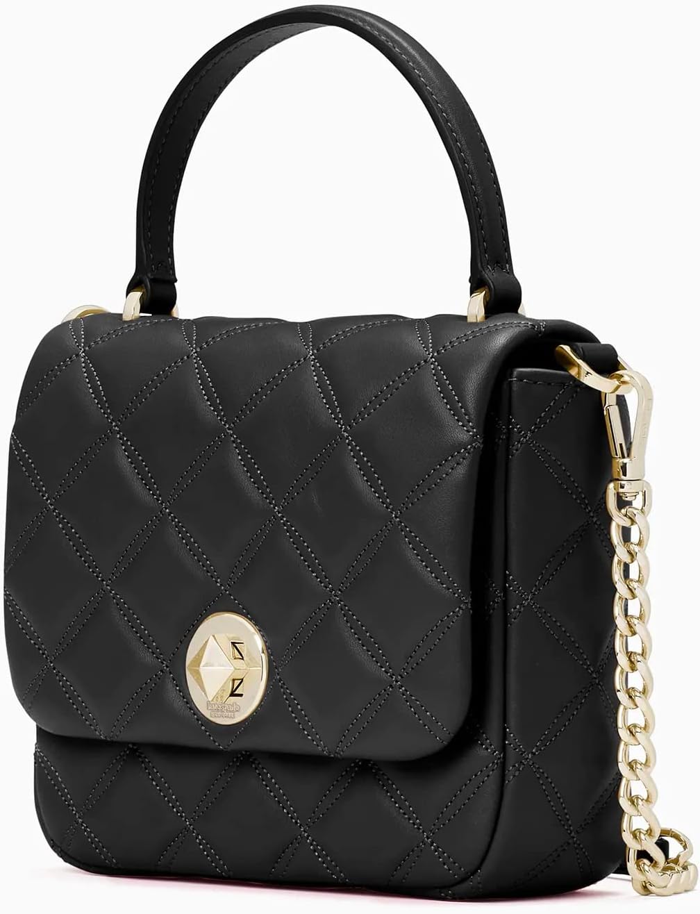 Quilted Leather Square Crossbody Bag C90988