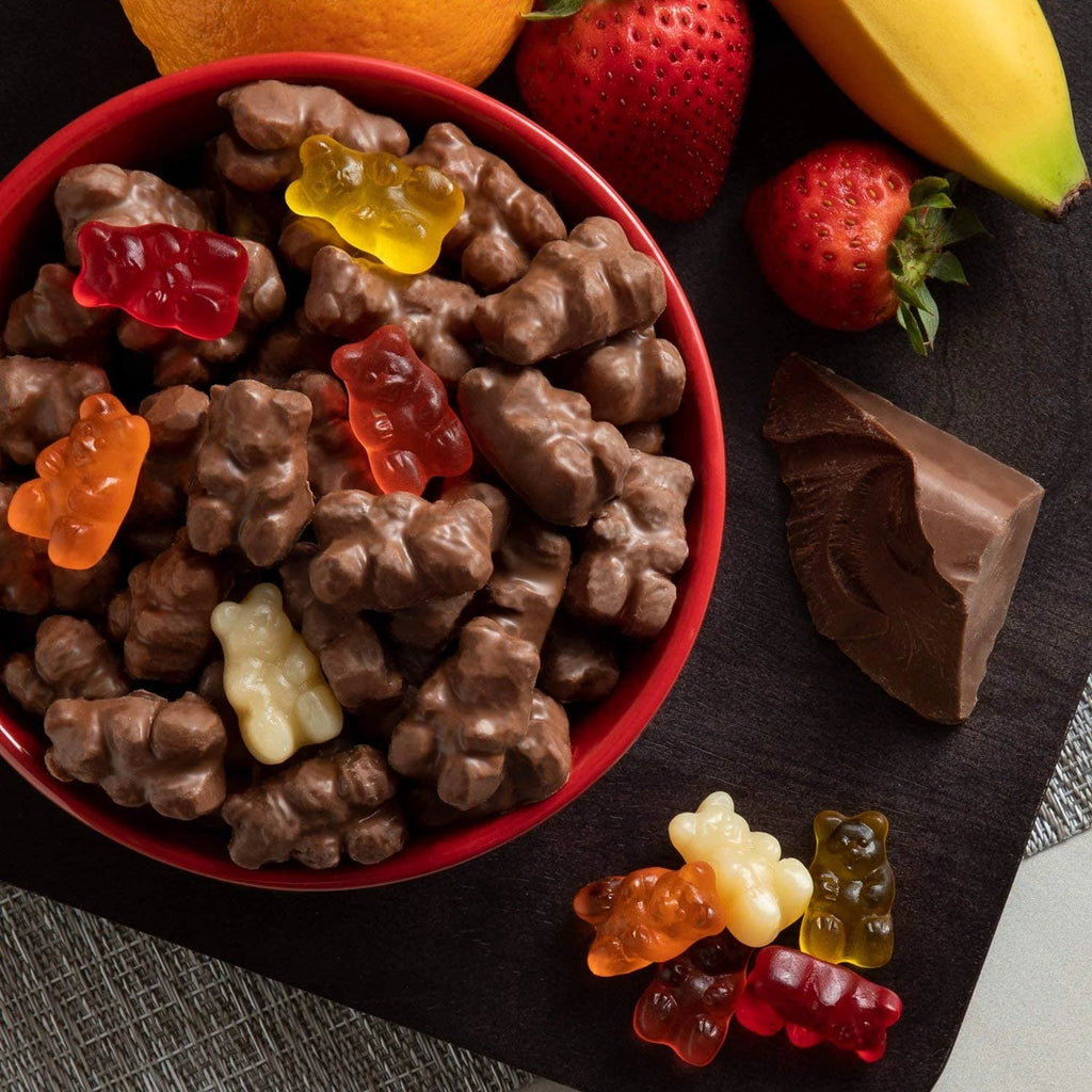 Chocolate Covered Gummi Bears, 2.25 lbs N81479