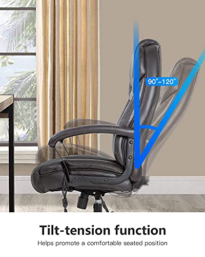 Ergonomic Desk Chair with Lumbar Support and Headrest A145714