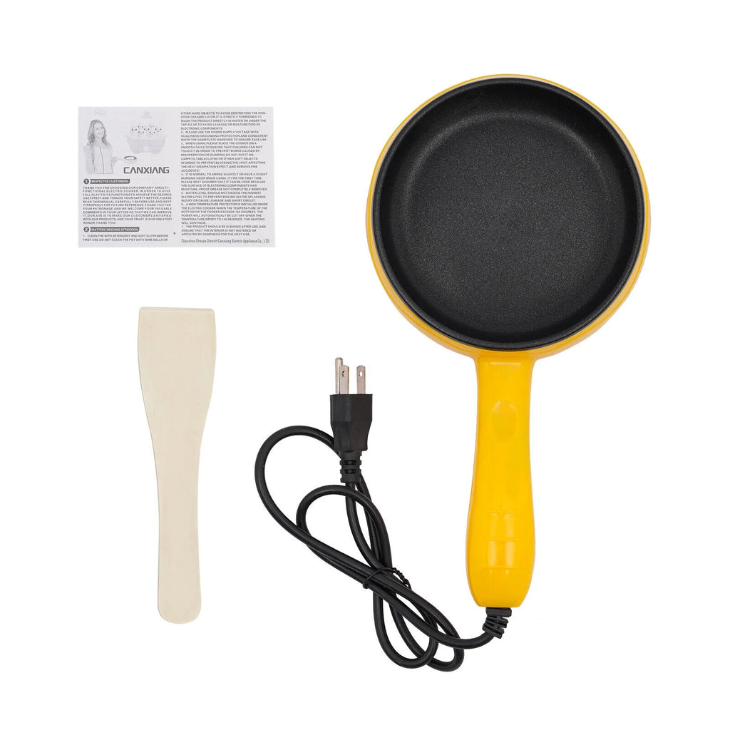 Non-Stick Electric Skillet, 6-Inch Mini Frying Pan B3752