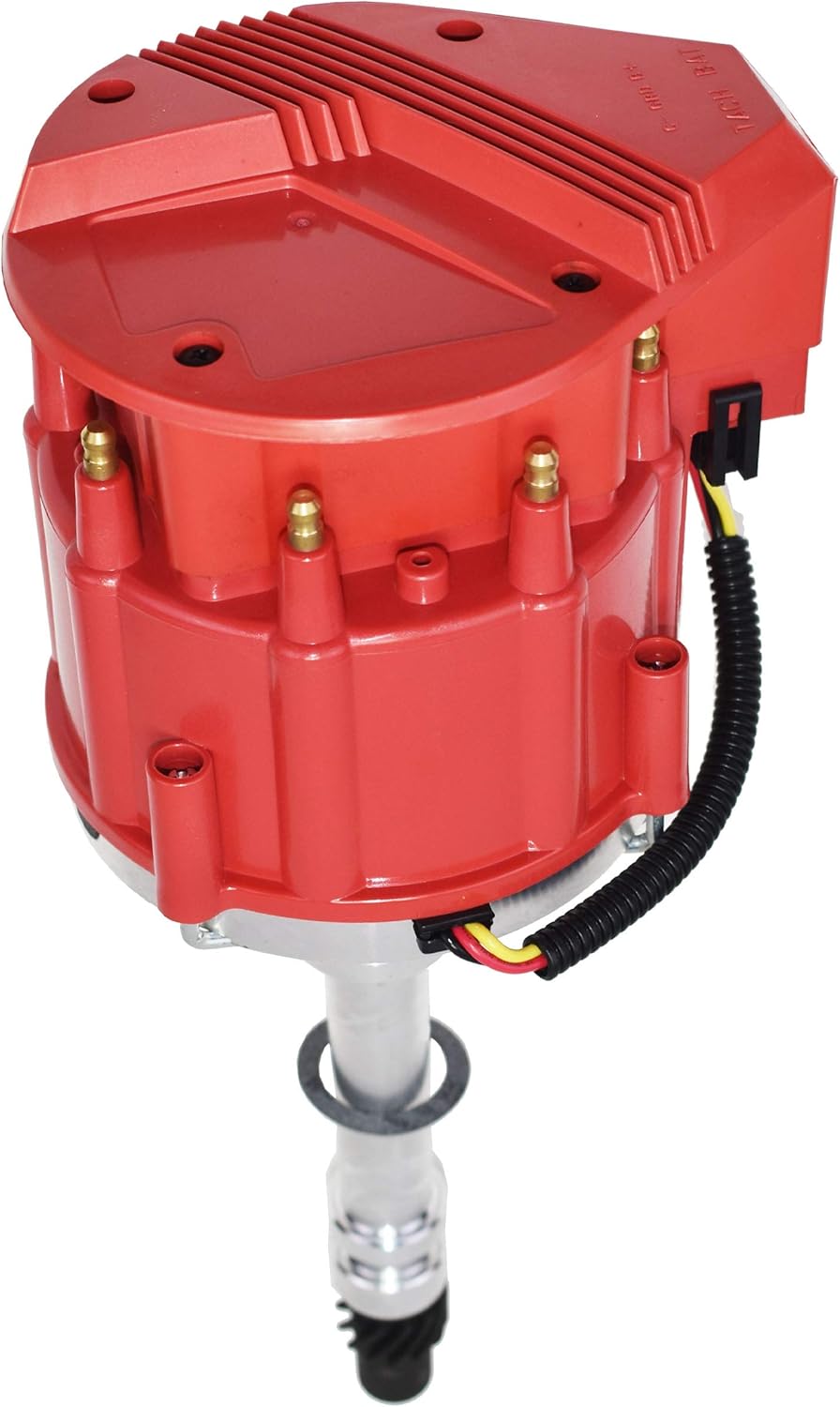 Marine HEI Electronic Distributor 65K Coil for V8 Engines, Red N7141