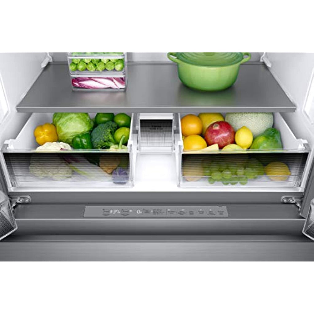 36" Freestanding 4 Door French Door Refrigerator with Water Dispenser and Ice Maker V956146