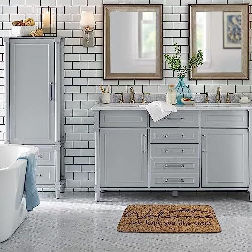 Non-Slip Doormat for Indoor Outdoor Entryway 17x30 Inch W8200