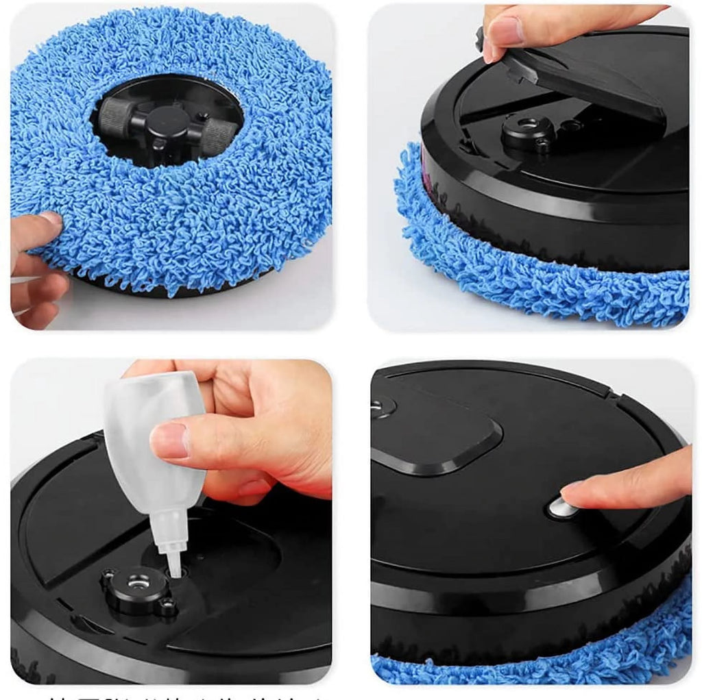 Automatic Mopping Robot Smart Floor Cleaner Wet Dry F18673