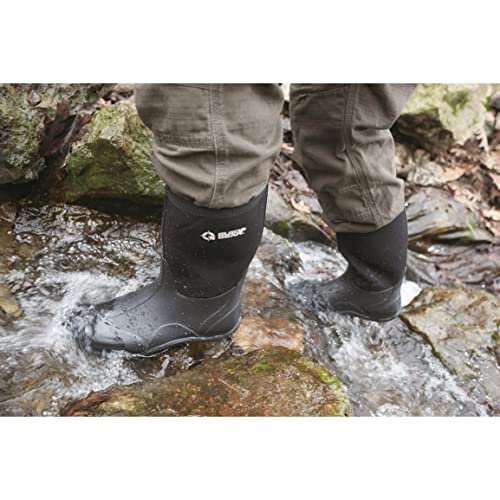 Men's High Waterproof Rubber Boots for Rain and Mud J924