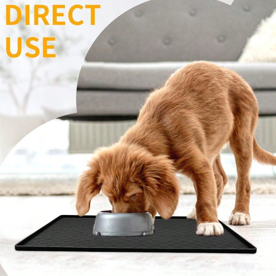 Waterproof Anti-Slip Silicone Pet Feeding Mat for Dog and Cat X7307