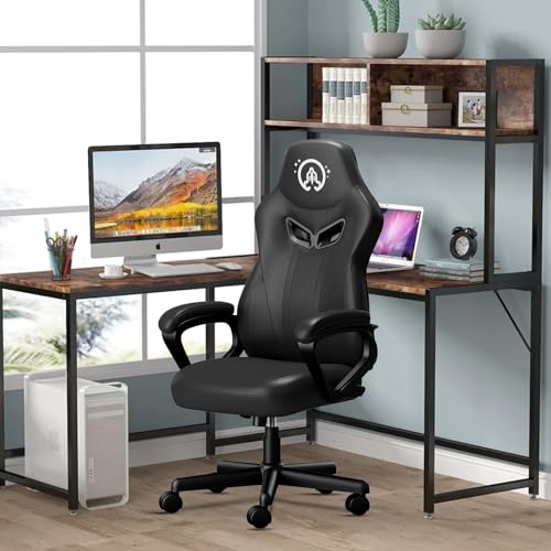 Ergonomic Gaming Chair with Lumbar Support, Black A3088