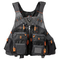 Outdoor Fishing Vest Pack Multi Pocket Breathable Mesh Fishing Vest Waistcoat Jacket Coat Unpadded