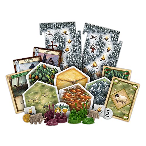Catan Board Game Base Game for Adults and Family, Ages 14+, 3-4 Players, 60 Minutes L575349