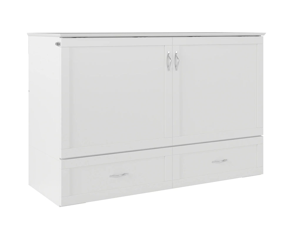Queen Murphy Bed Chest with Charging Station J79477