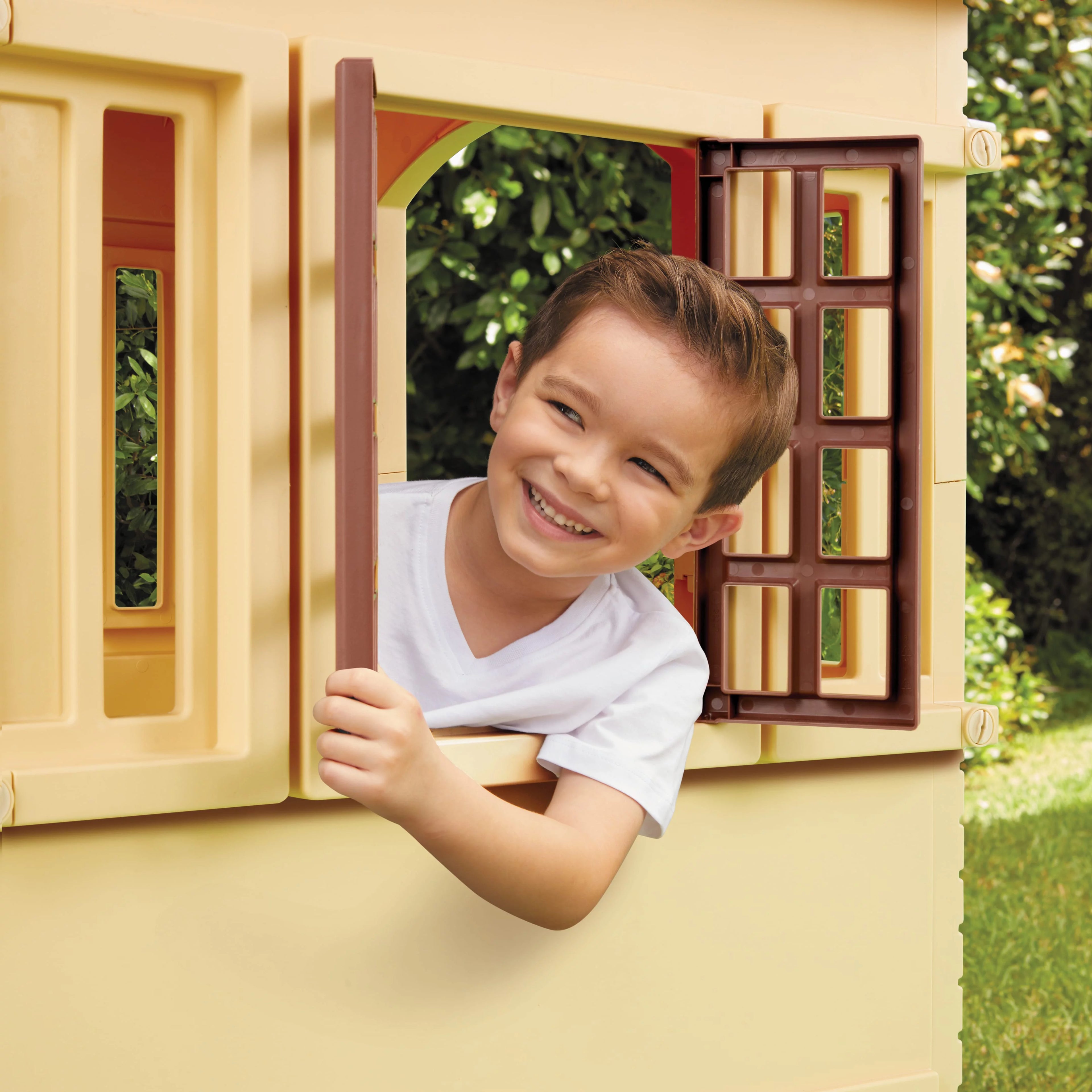 Cape Cottage Playhouse with Working Door, Windows, and Shutters G476007