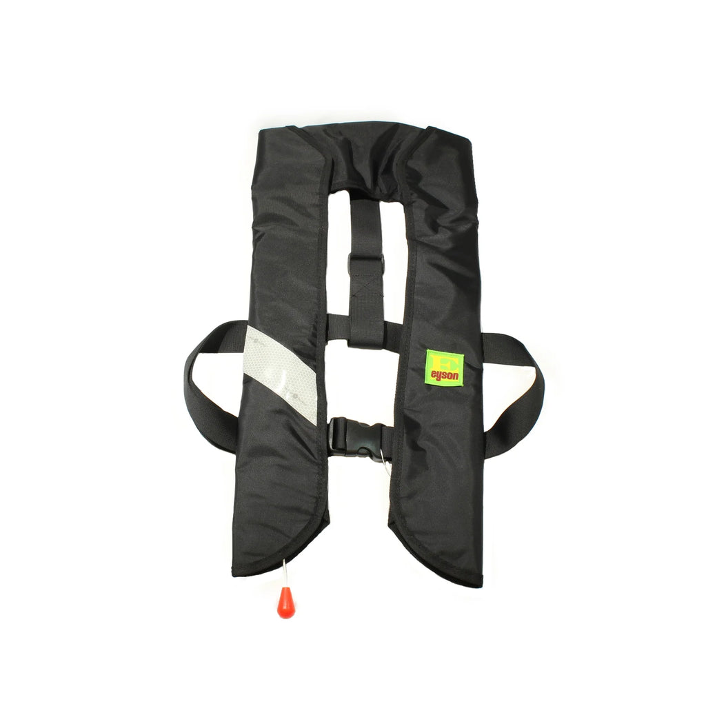 Top Safety Adult Life Jacket with Whistle - Manual Version Inflatable Lifejacket Life Vest PFD for Boating Fishing Kayaking Canoeing Sailing Paddle Boarding SUP Water Ski Light Weight Adjustable Size