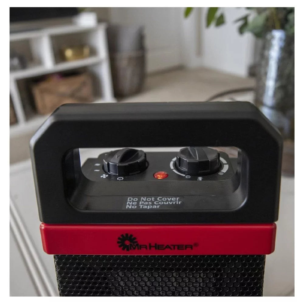 Portable Ceramic Forced Air Electric Heater, 120V W961