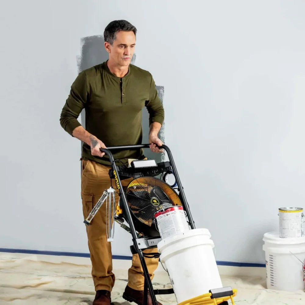 5-in-1 Hand Truck with Integrated Fan and LED Light E655668