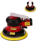 Professional Air Random Orbital Palm Sander, Dual Action Pneumatic Sander, Low Vibration, Heavy Duty Pack of 2