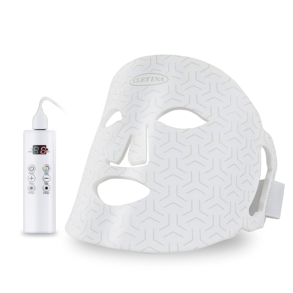 7 Colors Led Face Light Mask, Rejuvenation & Tightening,Portable and Rechargeable for Facial Led Mask Skincare at Home and Travel
