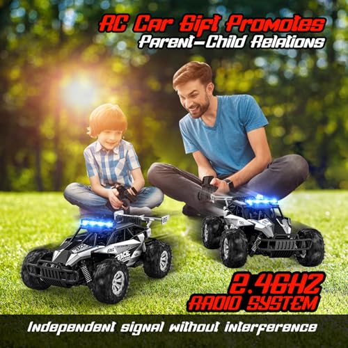 Remote Control Car, 2.4GHz High Speed 33KM/H RC Truck, Off Road with LED Headlight Z515