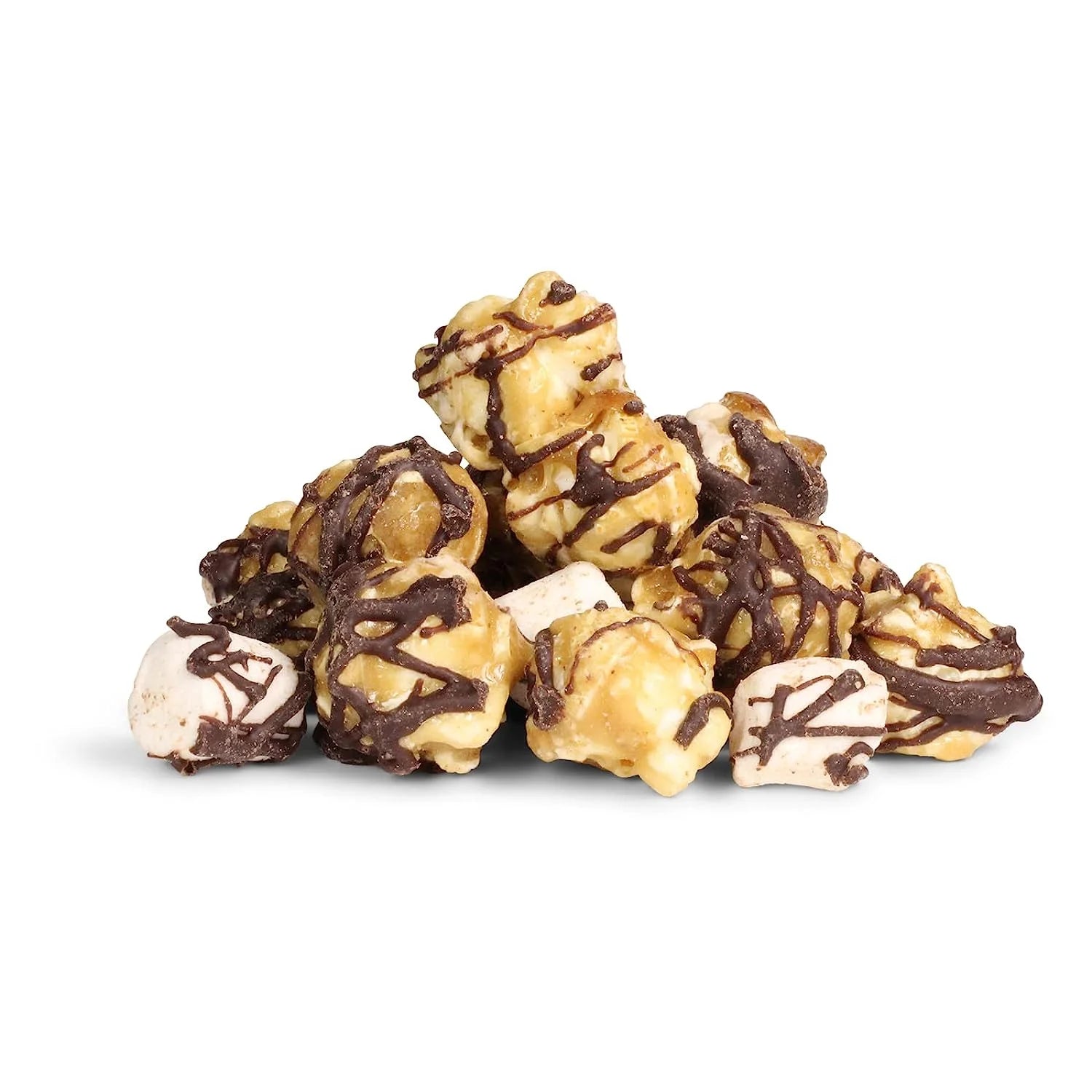 Chocolate S'mores Popcorn, 5 lbs Bulk Bag, Caramelized with Chocolate and Marshmallows V66069