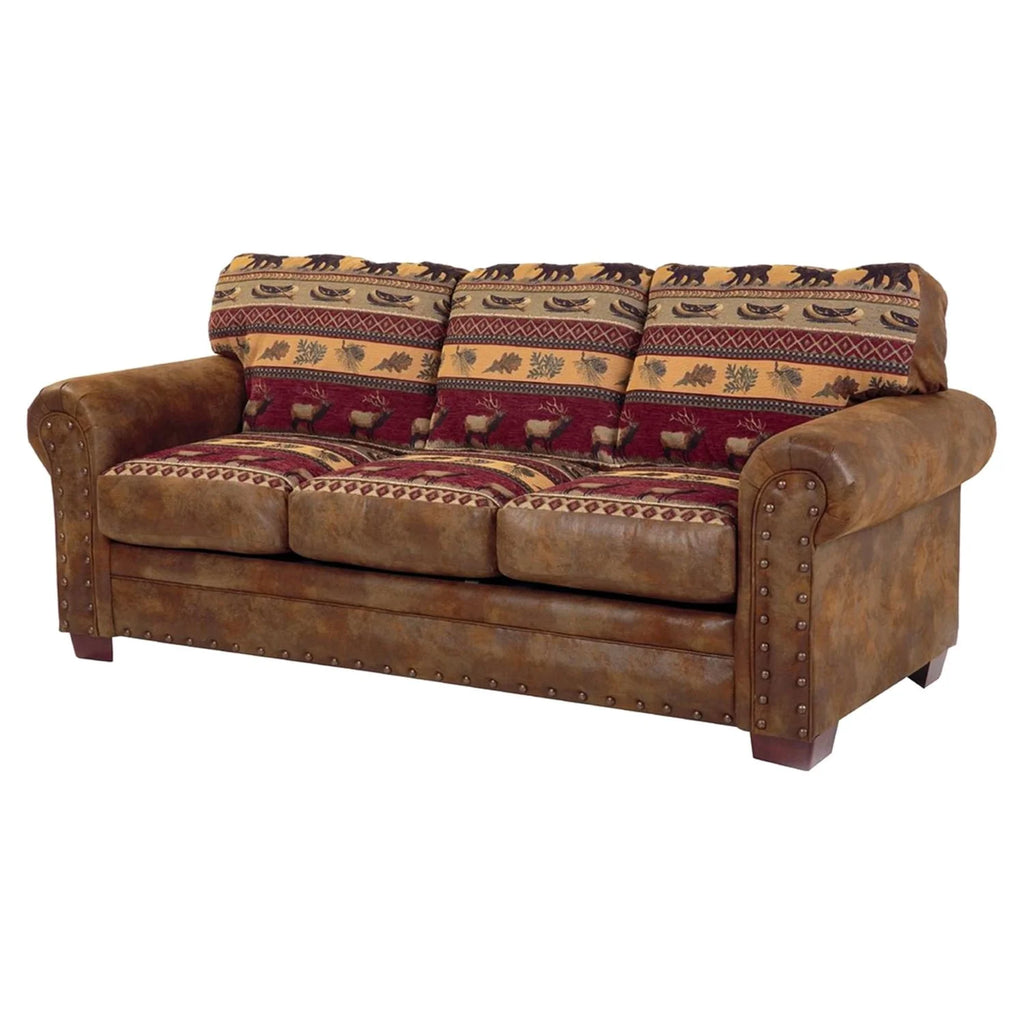 Microfiber Sofa Set in Brown L642190