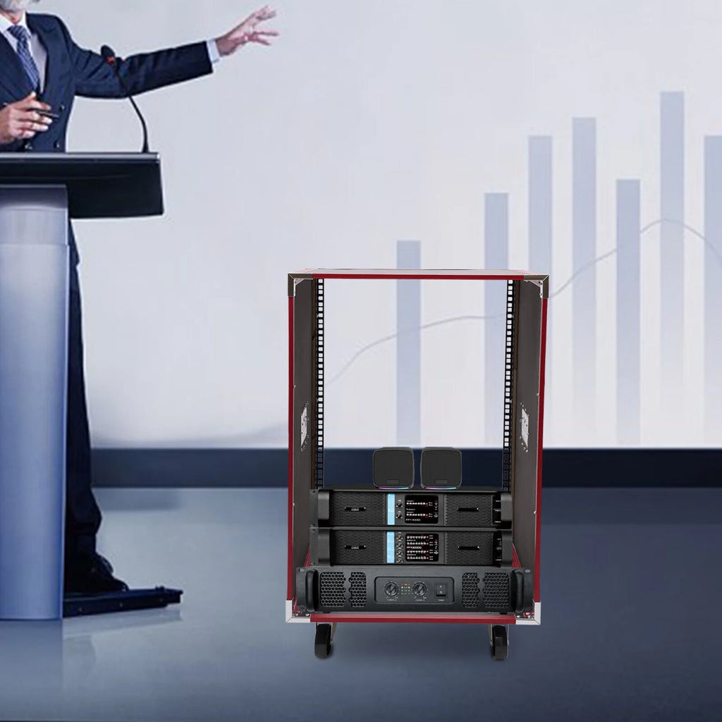 16U Network Server Cabinet with Wheels B671732