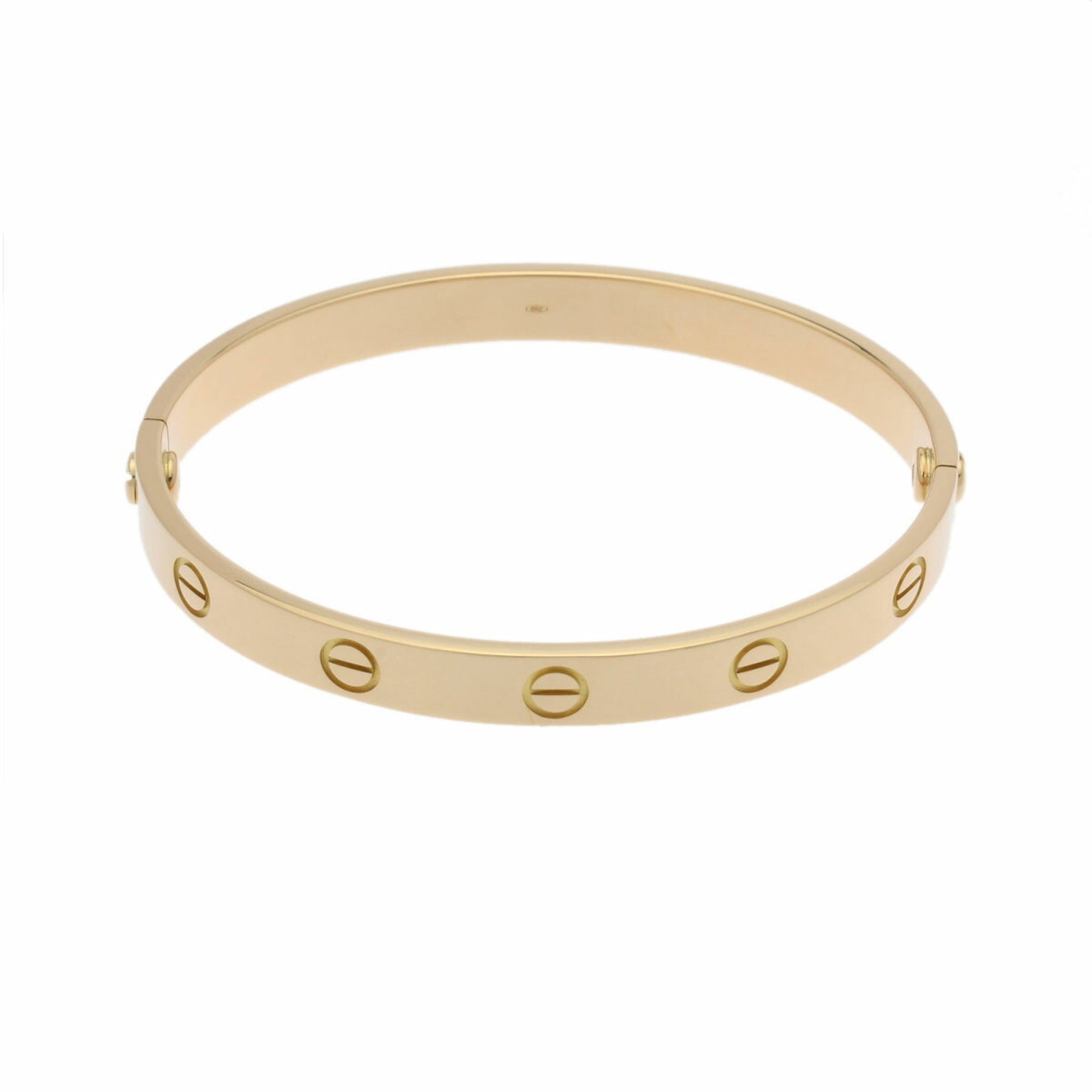 Pre-Owned Love Bracelet Women's K18 Yellow Gold E8135