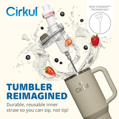 40oz Stainless Steel Tumbler with Handle, Double-Wall Insulated T7917