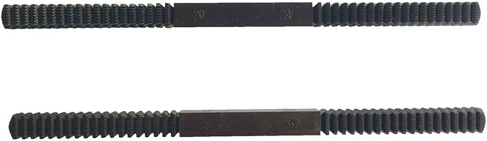 Thread Chaser Set 42Pcs, Fractional and Metric Thread Restorer Kit B888