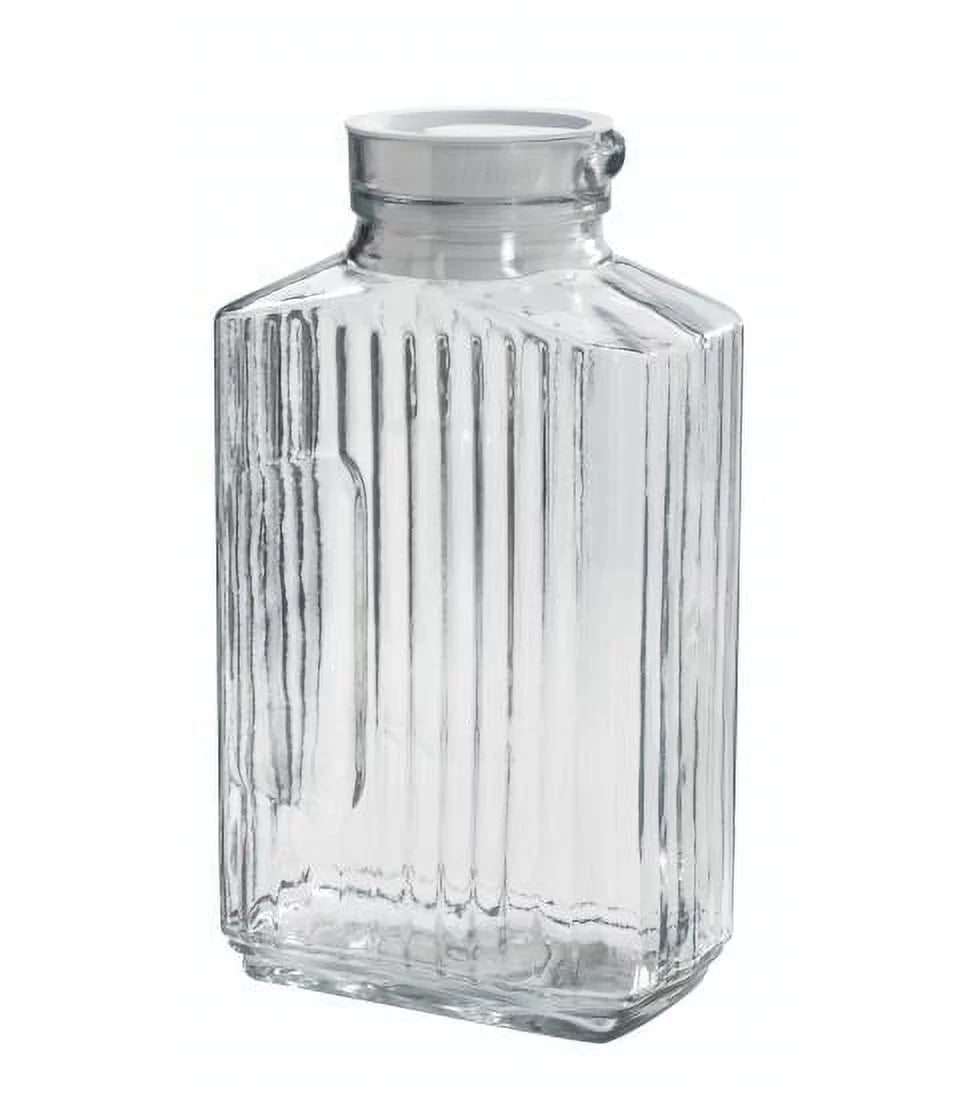 Anchor Hocking Bistro Glass Pitcher, 64 Ounce