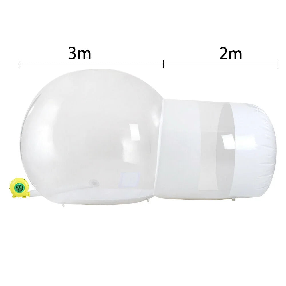 Inflatable Clear Dome Bubble Tent with 300W Blower S138224