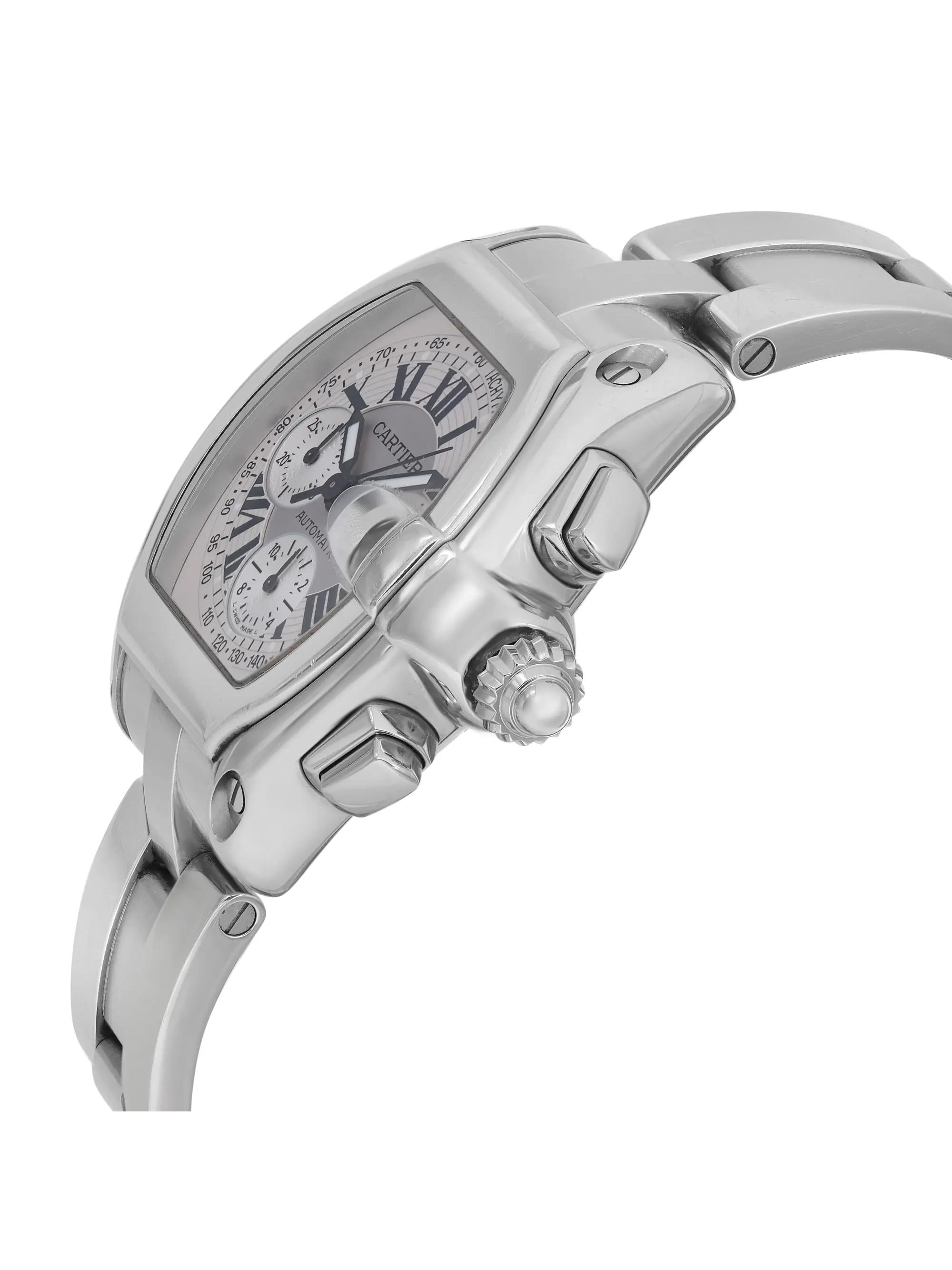 Men's Automatic Watch with Silver Dial P947