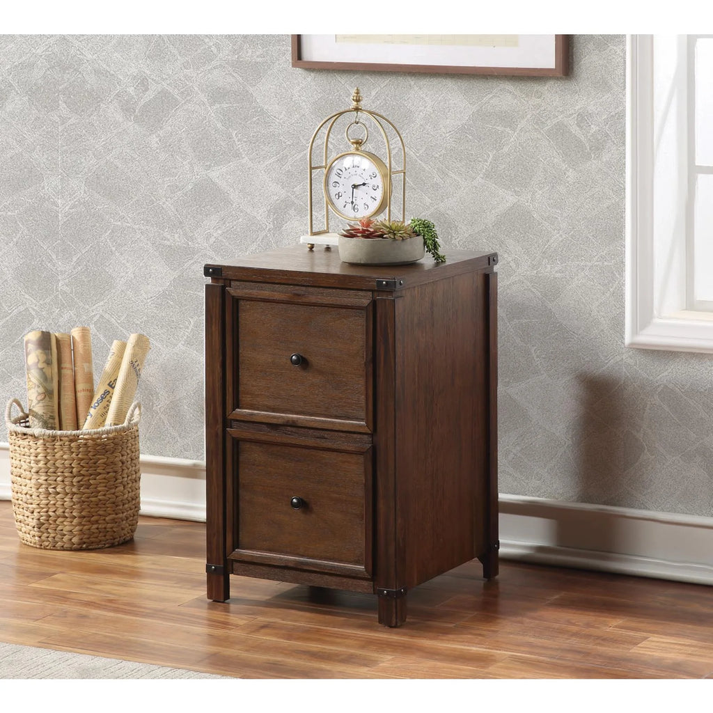 2-Drawer Wood File Cabinet A196370