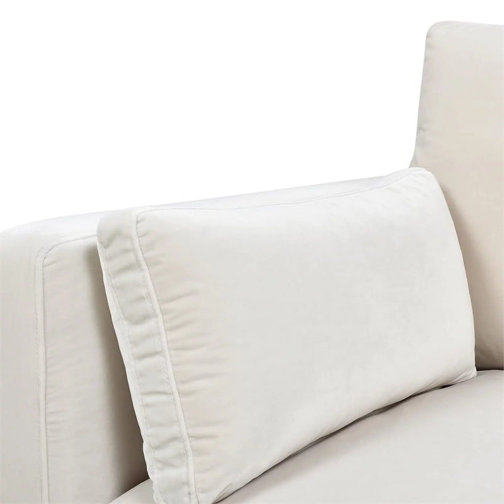Modern Farmhouse Sofa 84" French Beige B8826