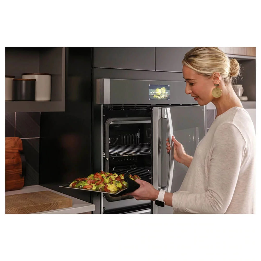 30 inch Smart Built-In Convection Single Wall Oven with Left-Hand Side-Swing Doors D93809