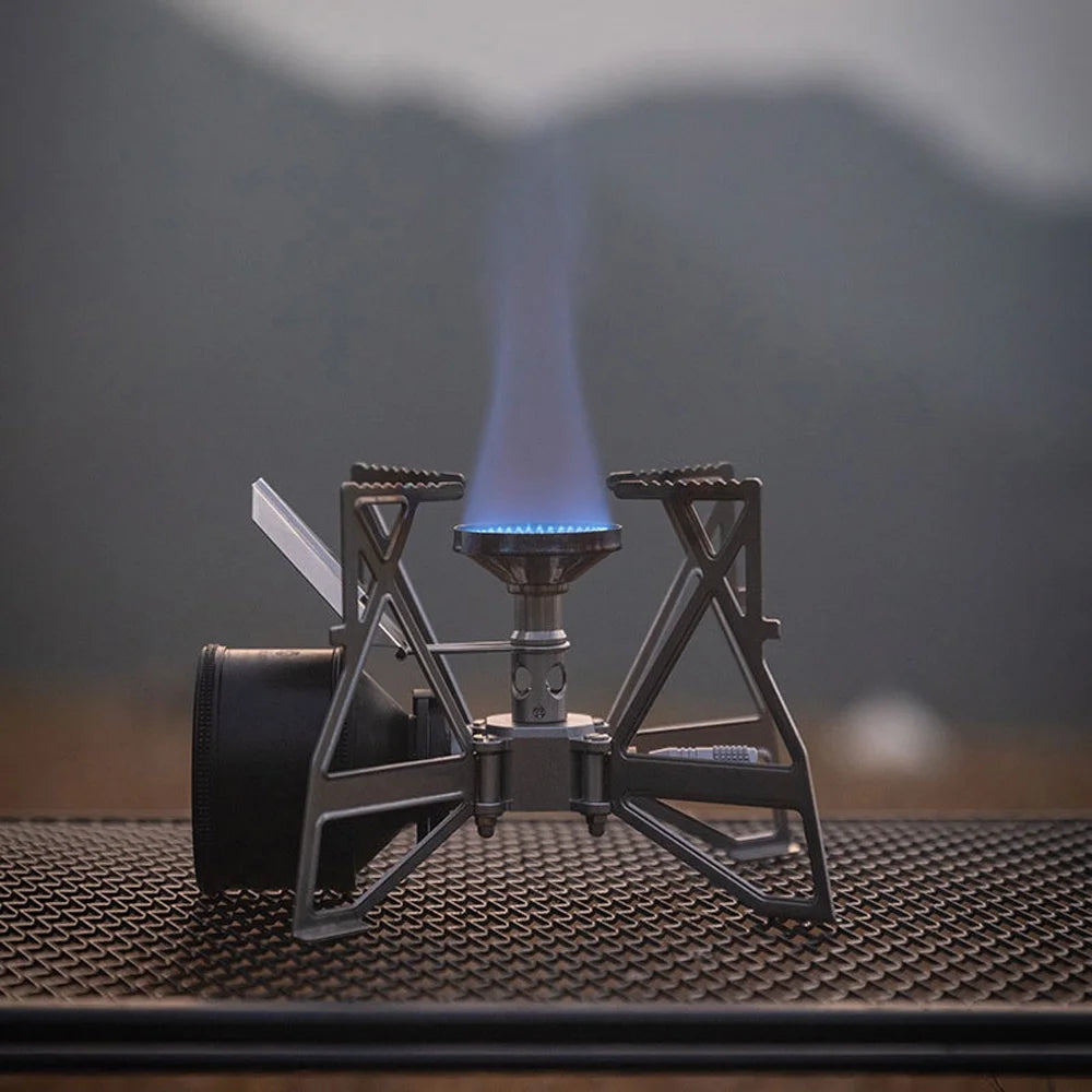 Portable Camping Stove with Electronic Ignition and Storage Bag K11347