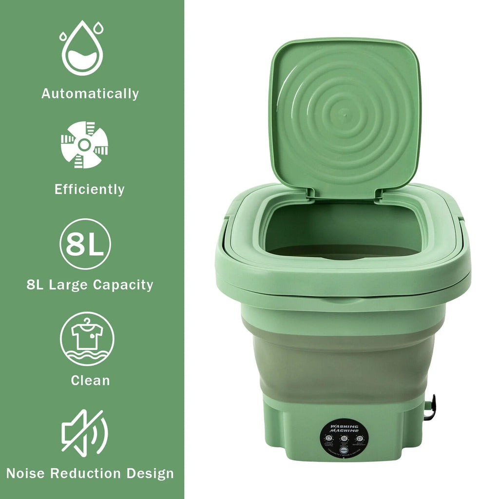 Foldable Mini Washing Machine for Travel Camping C892826