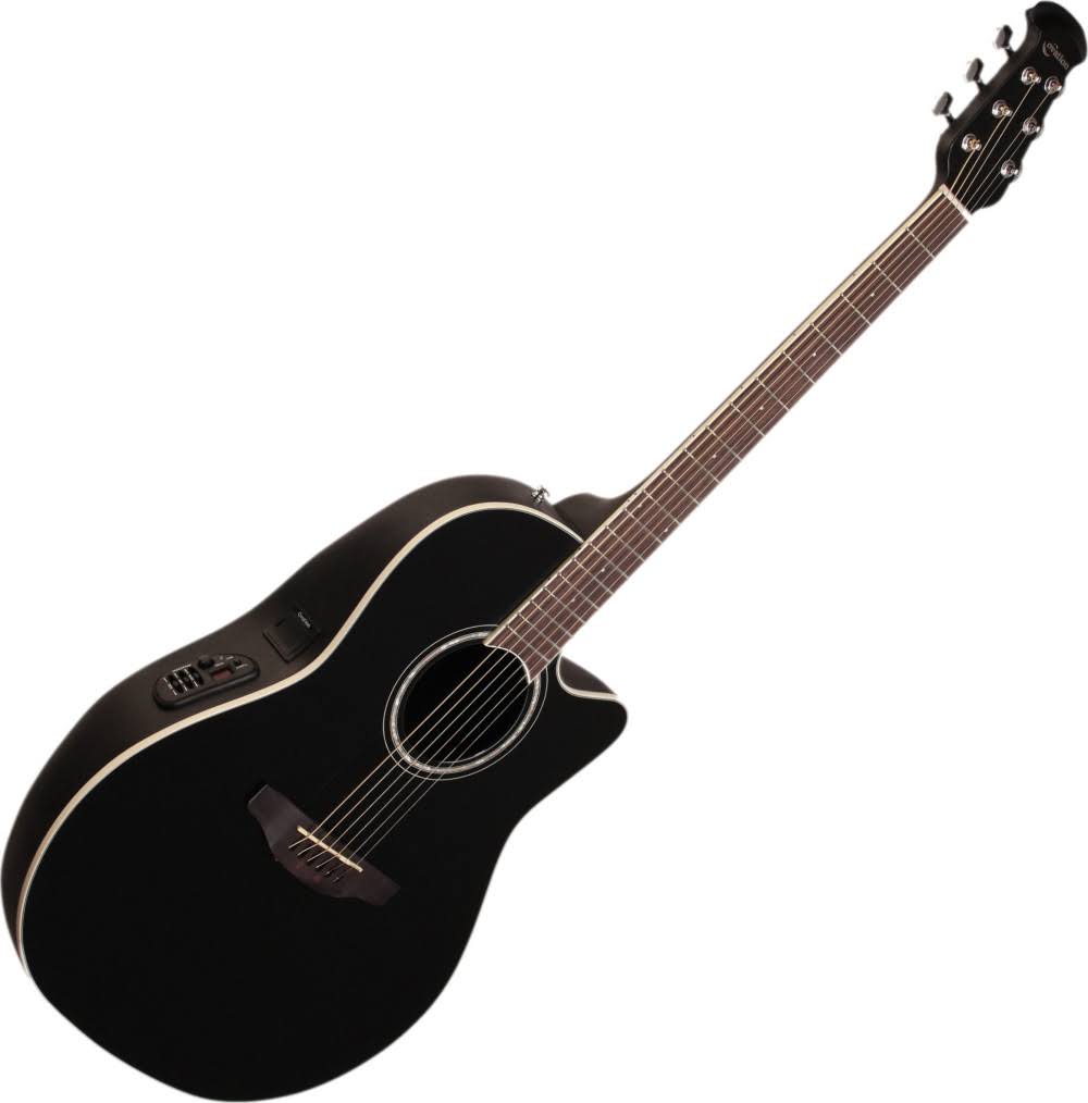 Acoustic Electric Guitar, Black C189767