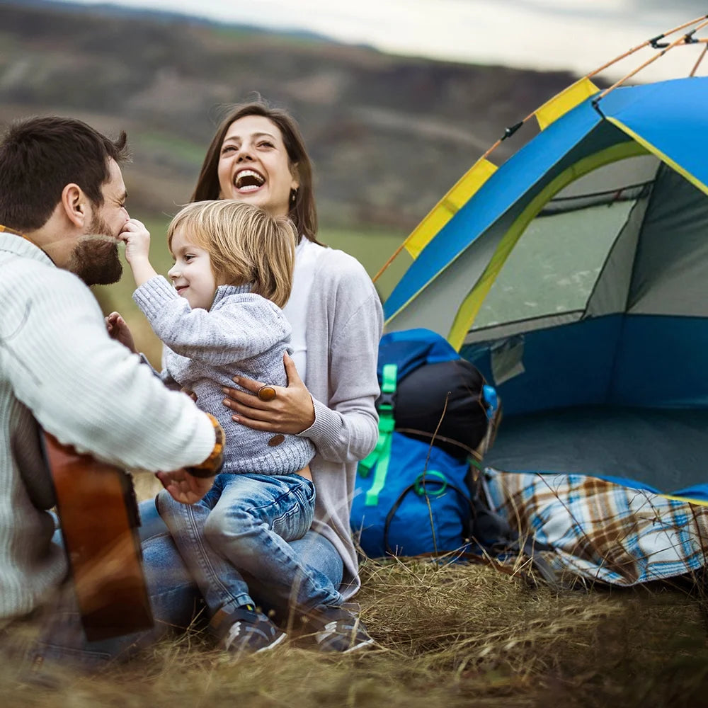 Pop Up Tent for 2-4 Person Camping Hiking Z19501