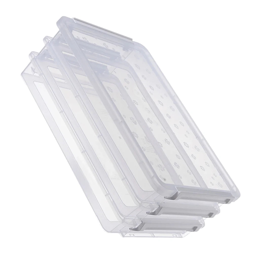 Multilayer Transparent Storage Box for Documents S1738