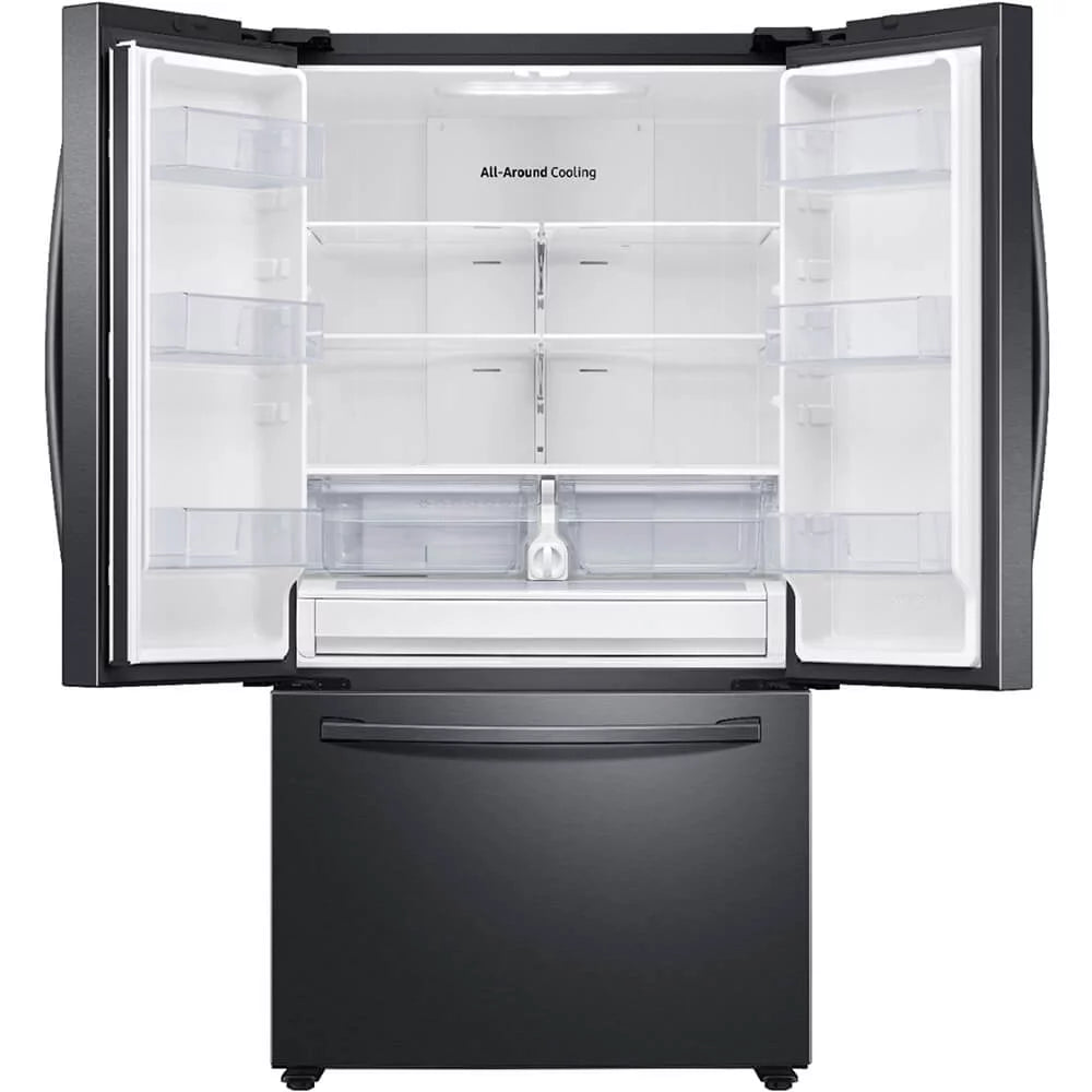 French Door Refrigerator 28 Cu. Ft. Black Stainless W18356