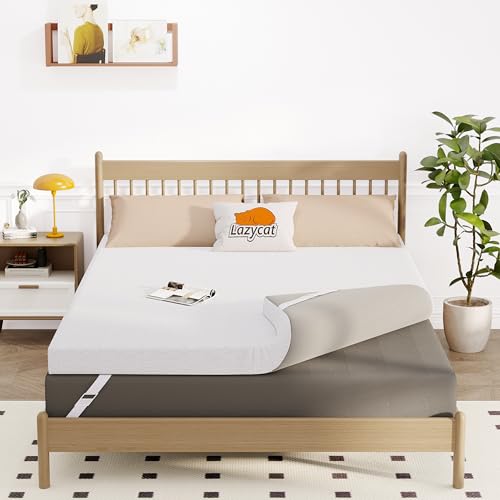 3 Inch Twin XL Cooling Gel Memory Foam Mattress Topper with Washable Cover Q50073