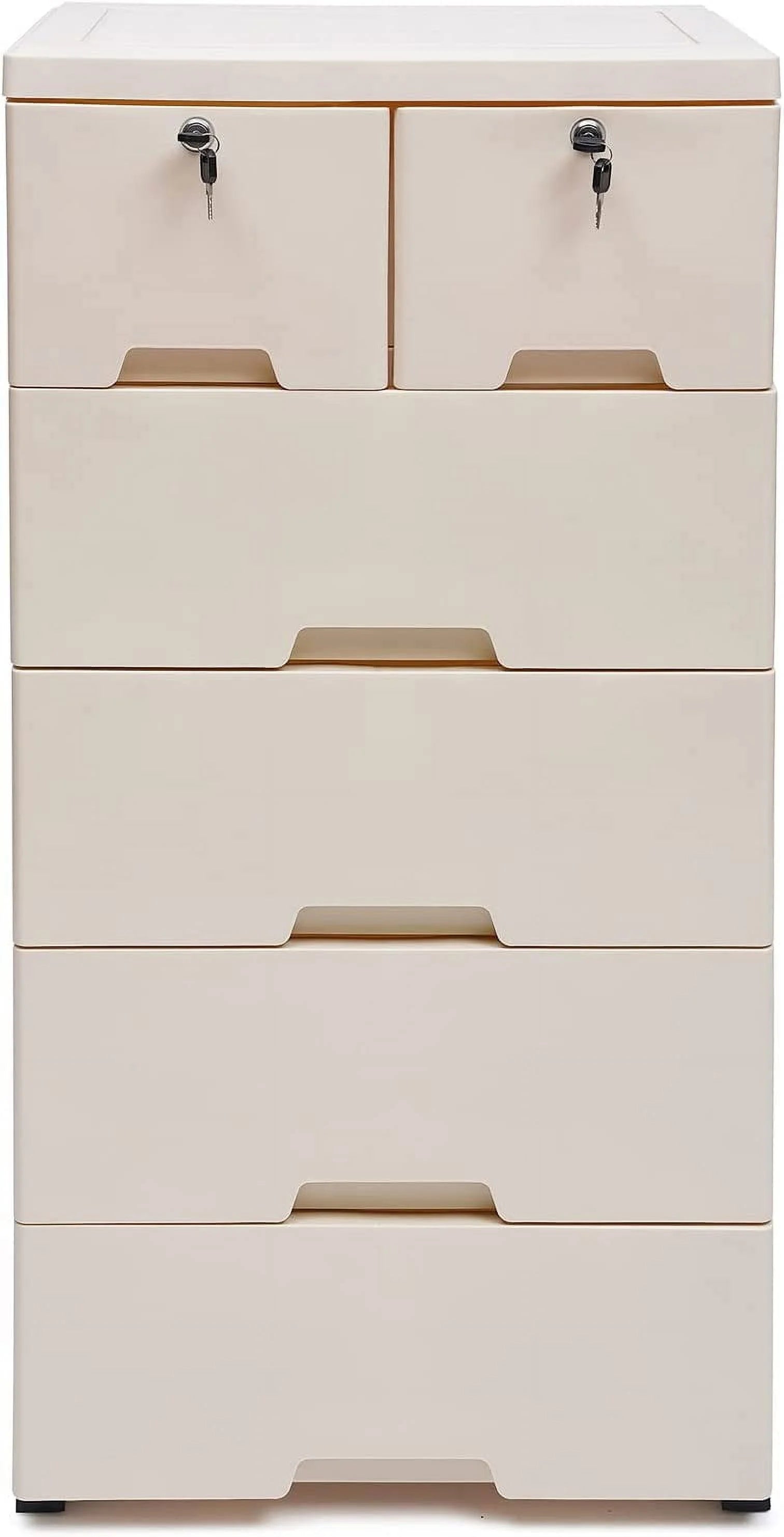 6-Drawer Tall Storage Cabinet for Bedroom, Playroom, Kids Room P4546