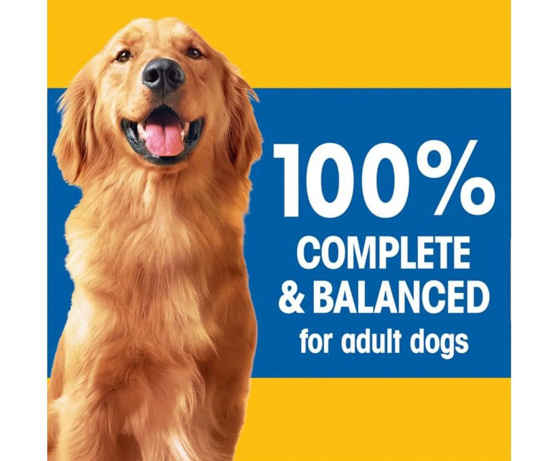 Adult Dry Dog Food, Grilled Steak and Vegetable Flavor, 44 lb O450
