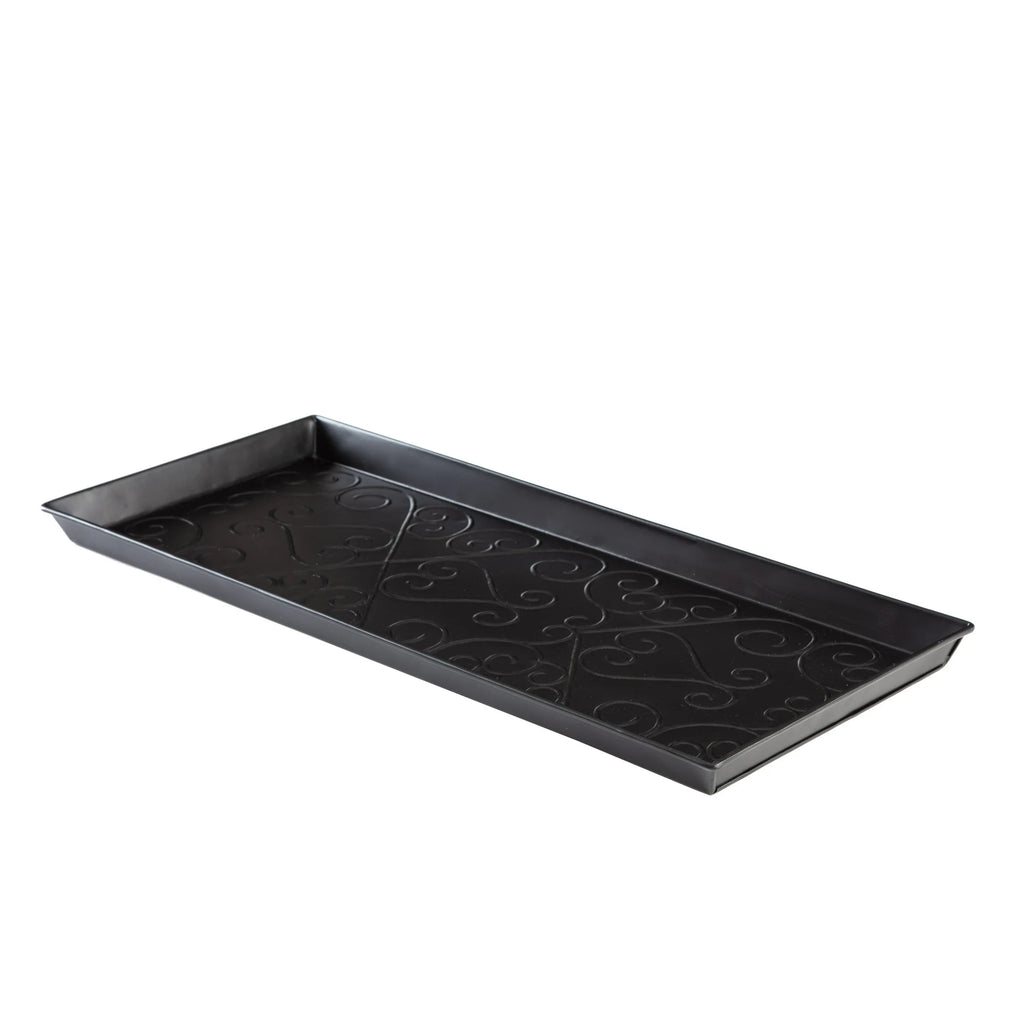 Metal Boot Tray with Coir Insert B7097