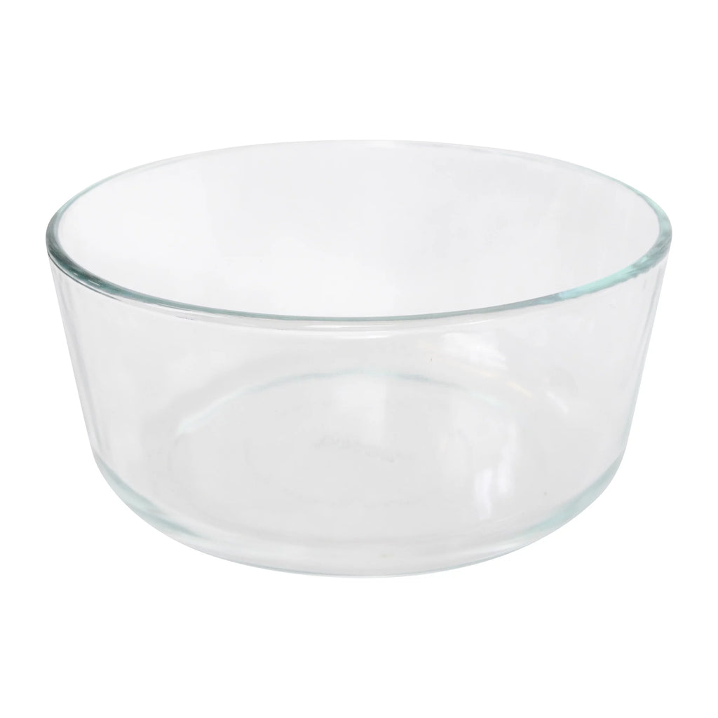 7-Cup Glass Bowls with Blue Lids, 4-Pack Q57764